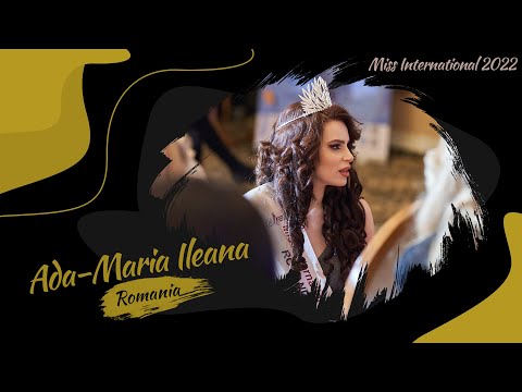 PASS THE CROWN -  Miss International Romania 2021, Ada-Maria Ileana