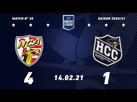 14.02.2021 HC Ajoie - HC La Chaux-de-Fonds (4-1)
