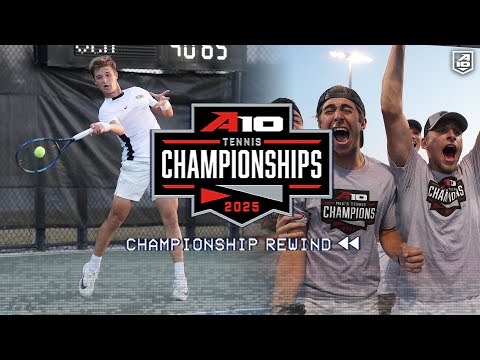 2025 Atlantic 10 Men's Tennis Championship Rewind