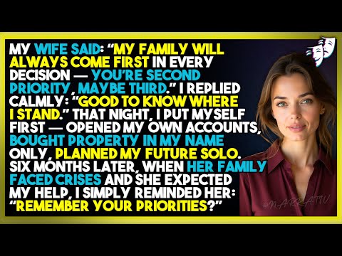 Wife Declared Her Family Comes First—Six Months Later, They All Needed The Man She Put Last.