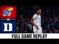 Kansas Vs Duke Full Game Replay 2025 26 ACC Men S Basketball