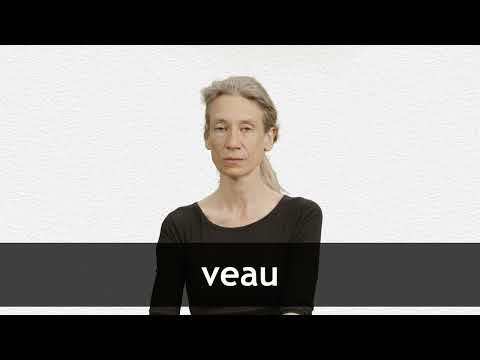 How to pronounce VEAU in French