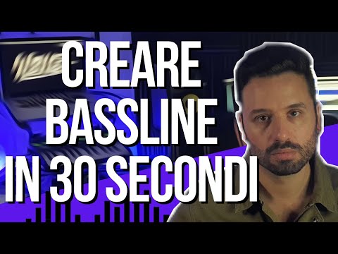 Come creare una BASSLINE tech-house minimal-house deep-tech (tutorial ita linea di basso)