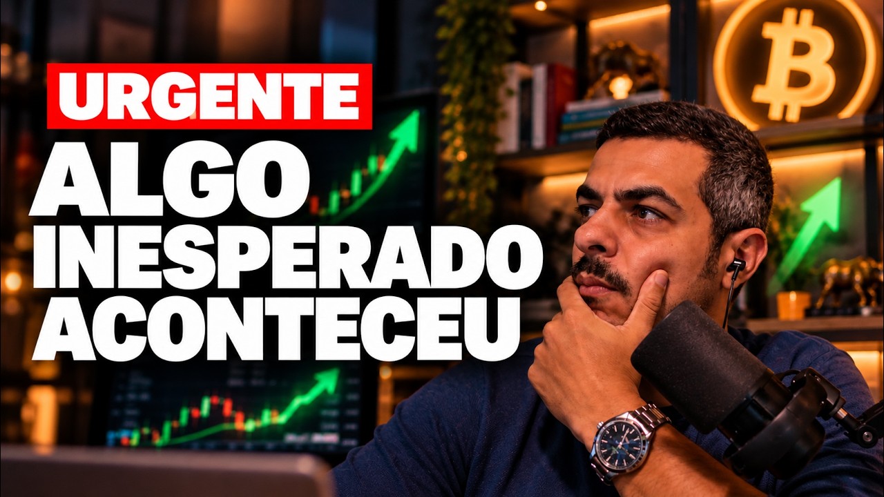 Bitcoin Agora - Algo Inesperado Aconteceu Urgente - Analisando os Mercados