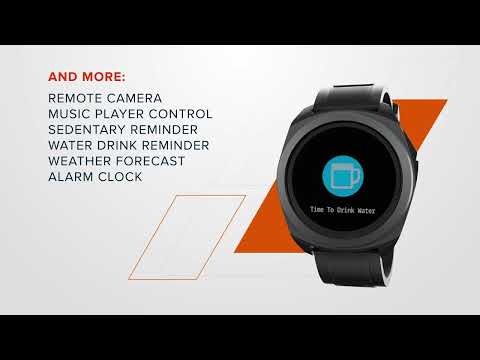 Смарт-часы Canyon Maveric SW-83 GPS Silver Blue (CNS-SW83SS)