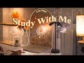 4 HOUR Late Night Study With Me Fire Crackling ️ Lofi Bgm Pomodoro 50 10 Day290