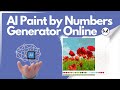 AI Paint By Numbers Generator Online
