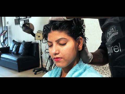 Hair spa procedure with Loreal at parlour | Cocoon...