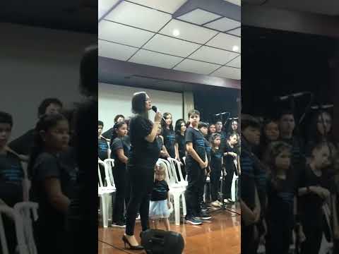 Coralpingosdeluz com os irmãos Matheus Rizzo e Manoela Rizzo! Somos Razão!🎶🌟🎶