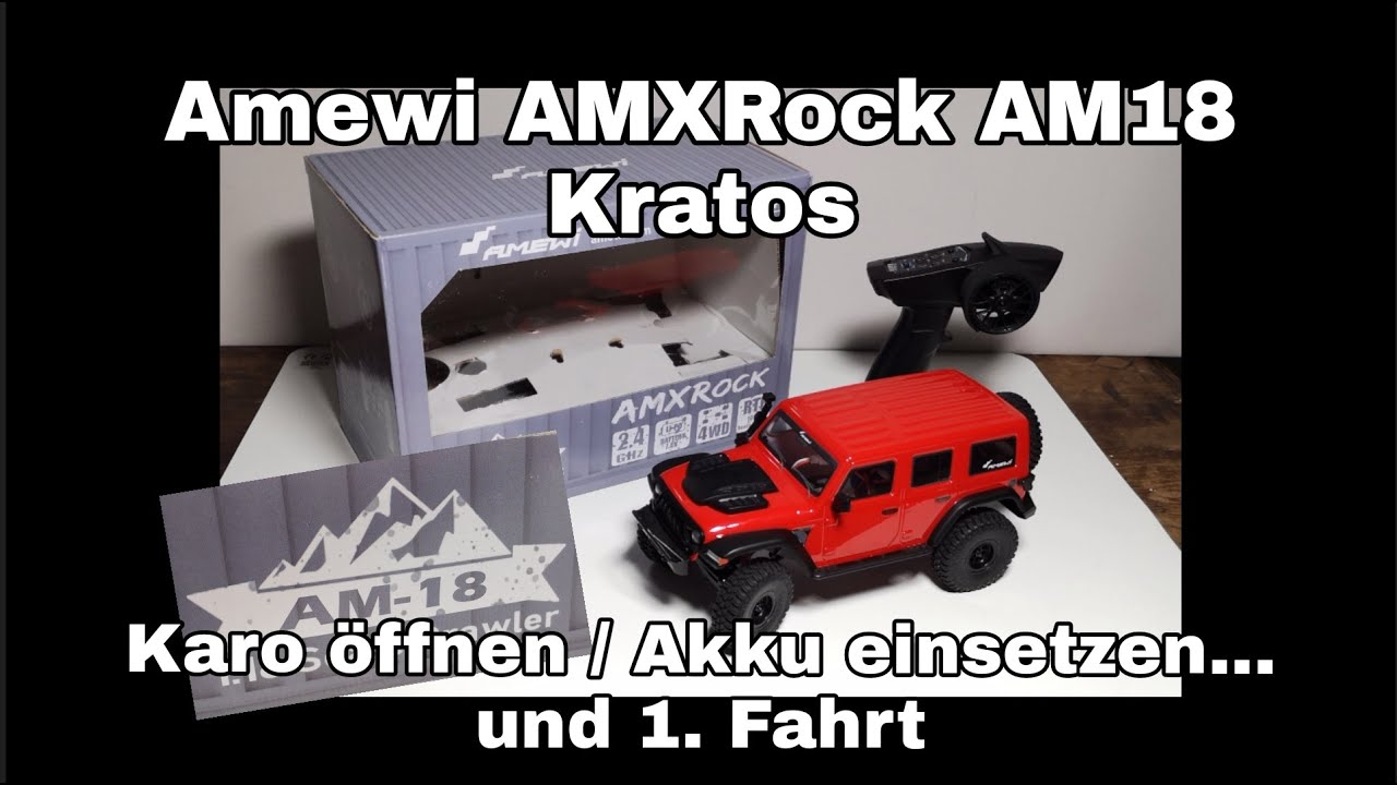 RC auto crawler AMXROCK AM18 Kratos
