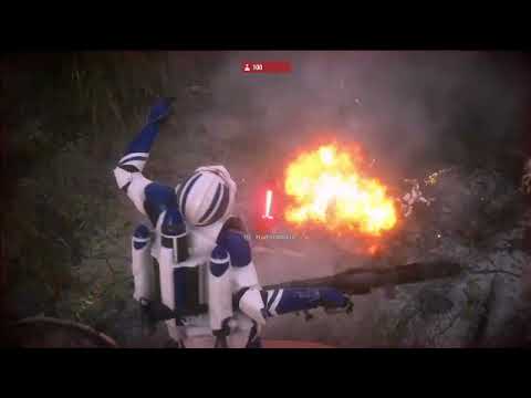 The 501st Defends Kashyyyk In A Grueling Battle! (Galactic Assault..No Commentary)