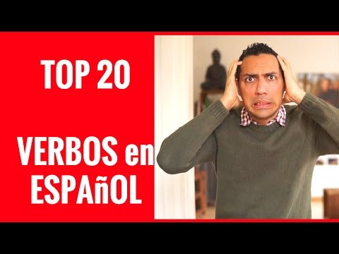 Spanisch - Deutsch Vokabeln lernen: TOP 20 spanische Verben in 60 Sekunden
