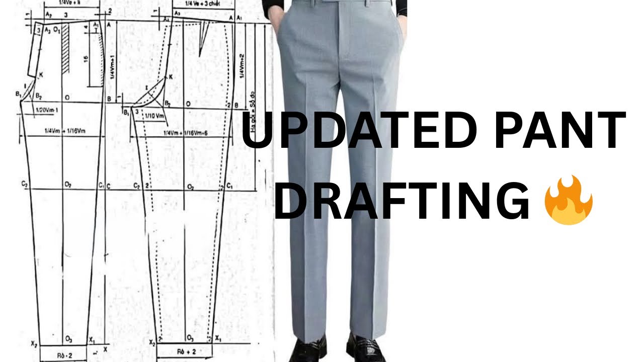 How to Draft a Pants Pattern Correctly | Measurements, Accuracy & Fit with Jamyn