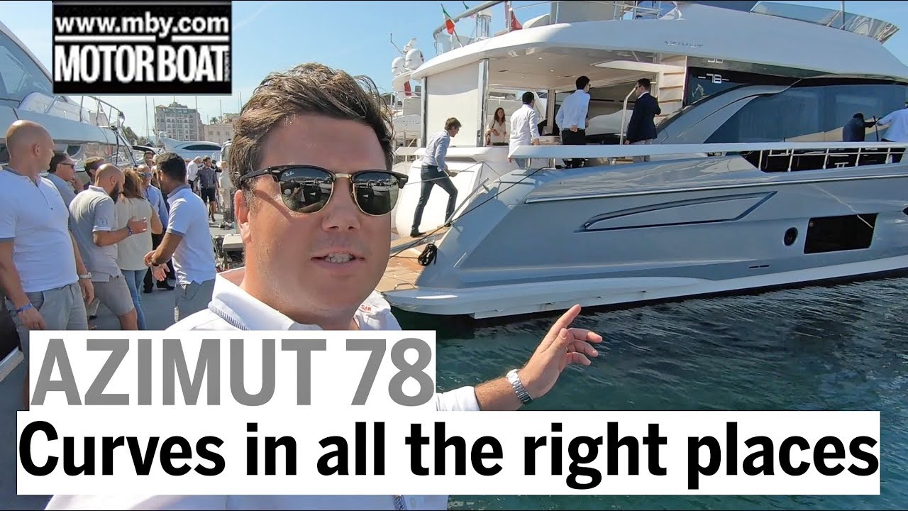 Azimut 78 yacht tour | Italian superyacht has curves in all the right places