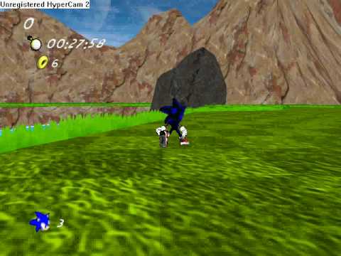 Sonic Bastardized 1st Level SpeedRun