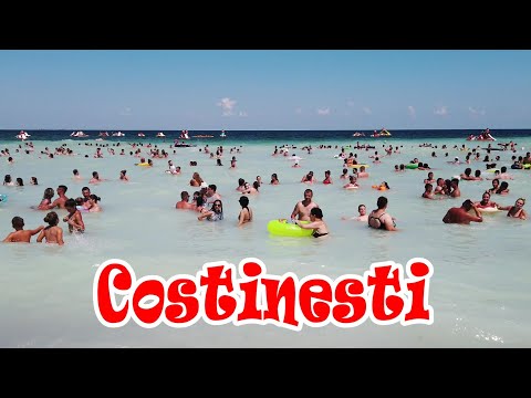 Plaja Costinesti part2 - Costinesti Beach part2 - Romania - August - 4K travel calatorie vlog video