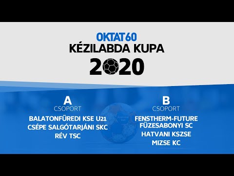 OKTAT60 Kupa 2020 sorsolás