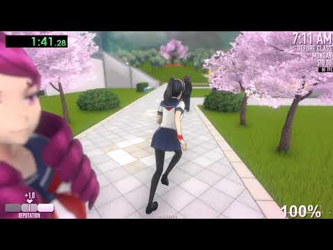 Mindslave Method Osana | Yandere Simulator | Speedrun 4:16.28