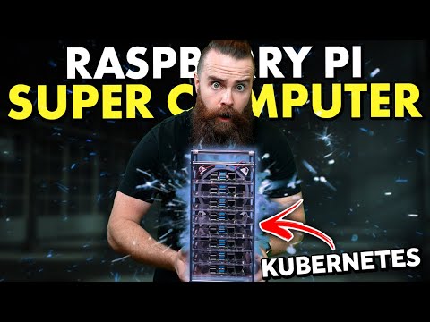 i built a Raspberry Pi SUPER COMPUTER!! // ft. Kubernetes (k3s cluster w/ Rancher)