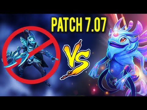How to Counter Phantom Assassin with Puck Mid Gameplay Enemy Rage Quit by Aui2000 Dota 2 7.07