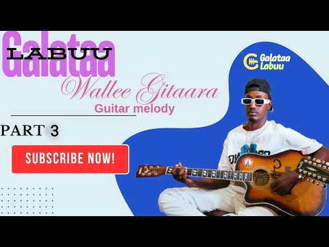 Galataa Labuu part 3 Wallee Gitaaraa guitar melody
