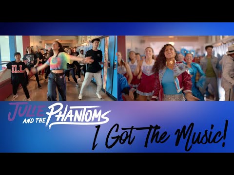 Julie and the Phantoms BTS | "I Got the Music" Shot Compare