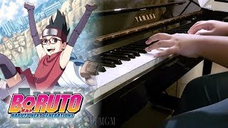 【FULL】[BORUTO Opening / OP 2] &quot;OVER&quot; - Little Glee Monster (Piano)