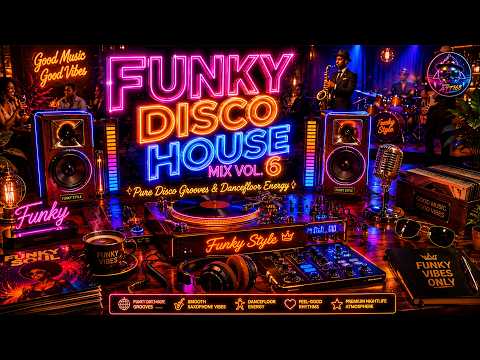 🔥 Funky Disco House Mix Vol. 6 ✨ Pure Disco Grooves & Dancefloor Energy