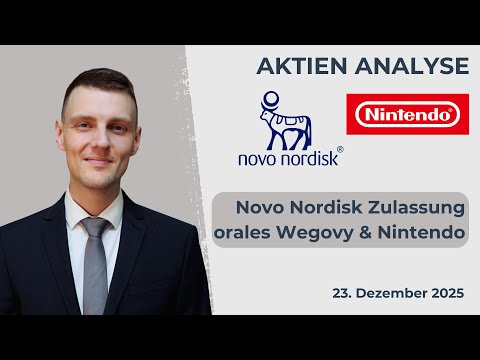 Novo Nordisk stock, approval of oral Wegovy, bottoming out? Nintendo stock struggles with memory ...