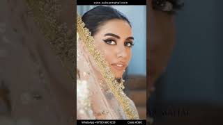 Hand Embroidered Pure Chiffon & Velvet Gharara - Video 5