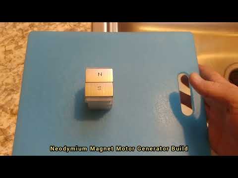 PT. 3 Free Energy Neodymium Magnet Motor Generator Build 3/23/2022