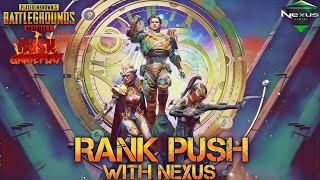 🔴PUBG MOBILE : FULL ON RUSH GAMEPLAY! 🤩|| Pro | Nexus!😋