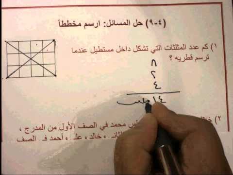 الصف السادس الوحدة الرابعة درس ( 4 - 9 )