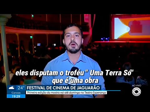 Festival de Cinema de Jaguarão é 📽 notícia na RBS 