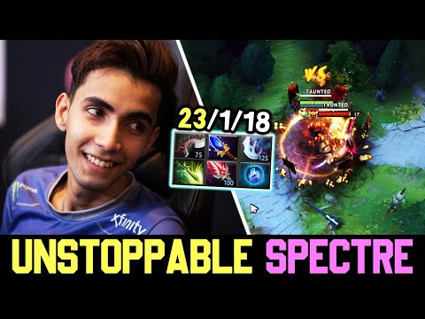 SumaiL playing his Signature Carry Hero in OG "SPECTRE" - UNSTOPPABLE GOD! DOTA 2