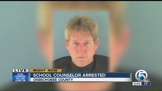 School counselor arrested