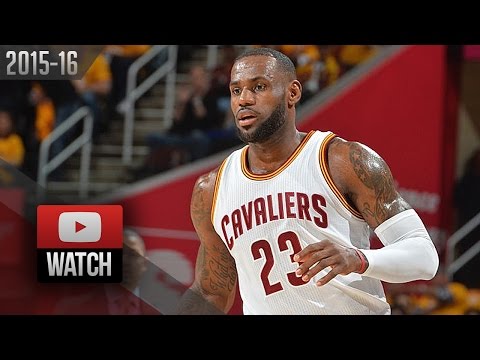 LeBron James Full Highlights vs Hawks 2016 ECSF G1 - 25 Pts, 9 Ast, SICK!