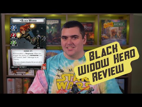 Black Widow Review Marvel Champions - Hero Spotlight