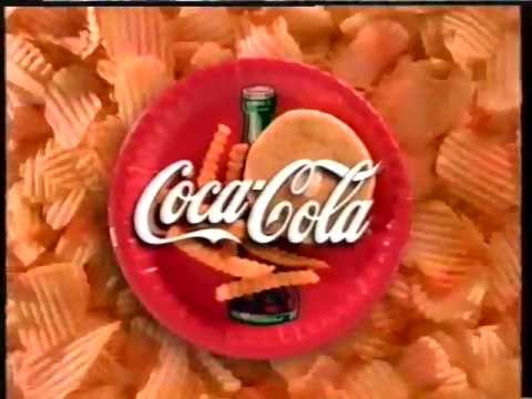 "Always Great With Food" (Always Coca-Cola) 1995 Coca-Cola Werbung Commercial