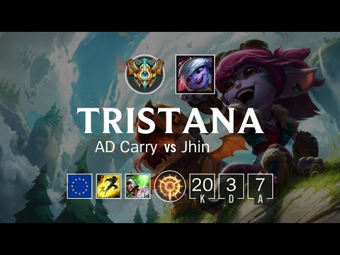 Tristana ADC vs Jhin - EUW Challenger Patch 8.17