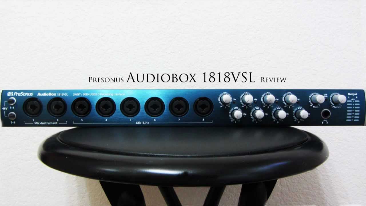 Аудио интерфейс Presonus AudioBox 1818VSL