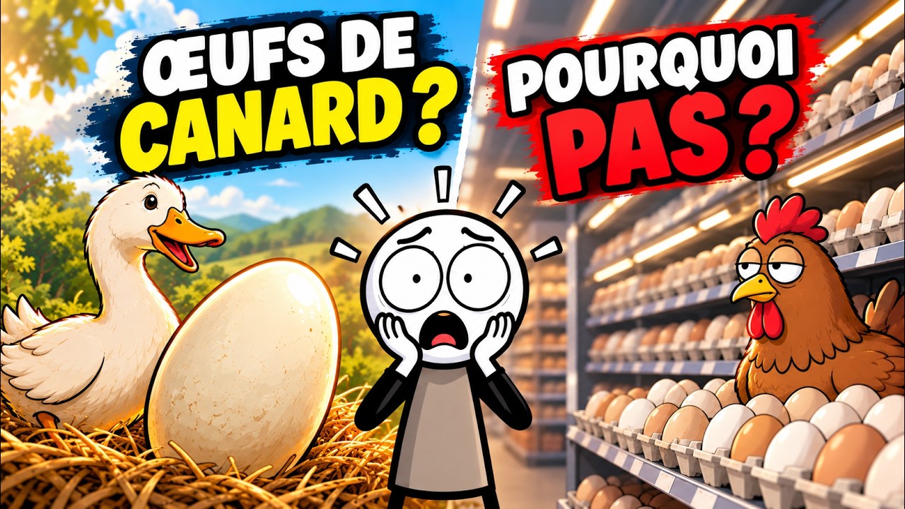 LA FRANCE ADORE LE CANARD… ALORS POURQUOI PAS SES ŒUFS ?