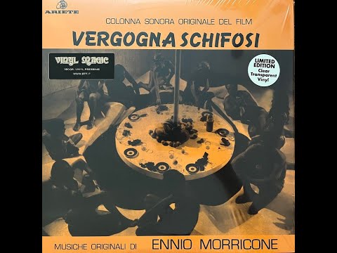 Ennio Morricone - Vergogna Schifosi - vinyl lp album - Mauro Severino, Marila Branco - VM LP 187