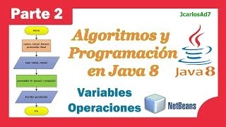Diagrama Flujo Tipo datos variables (2-25) Curso de Java - Algoritmos y Programación Netbeans