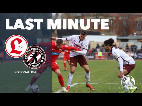 Nachspielzeitdrama: Gleich 2 Treffer nach der 90.! | SV Lichtenberg 47 – BFC Dynamo (Regionalliga)