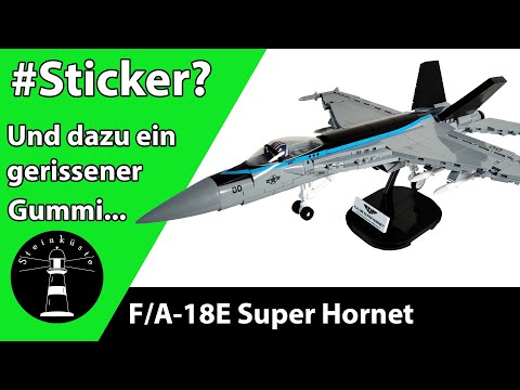Lėktuvo konstravimo komplektas - COBI - Super Hornet junior sidabras - 570 vnt