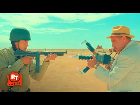 Asteroid City (2023) - Machine Gun vs. Death Ray Scene | Movieclips