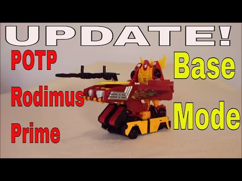 Transformers Updates- POTP Rodimus' Base Mode, Beachcomber, Skrapnel - GotBot True Review NUMBER 355