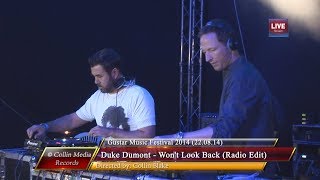 Milk &amp; Sugar feat. Duke Dumont - Won't Look Back (Live @ Gustar 2014) (22.08.14)
