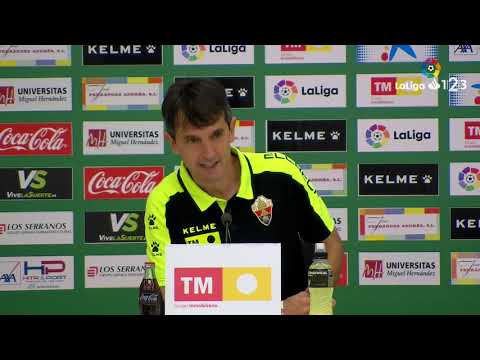 Press conference Pacheta Elche CF vs Malaga CF (2-0)